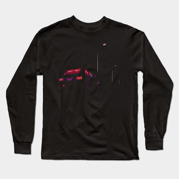 Nightdrive Long Sleeve T-Shirt by FrankOkay